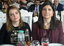 Winners of journalistic articles competition awarded on occasion of Novruz holiday. Azerbaijan, Baku, 17 match, 2016  